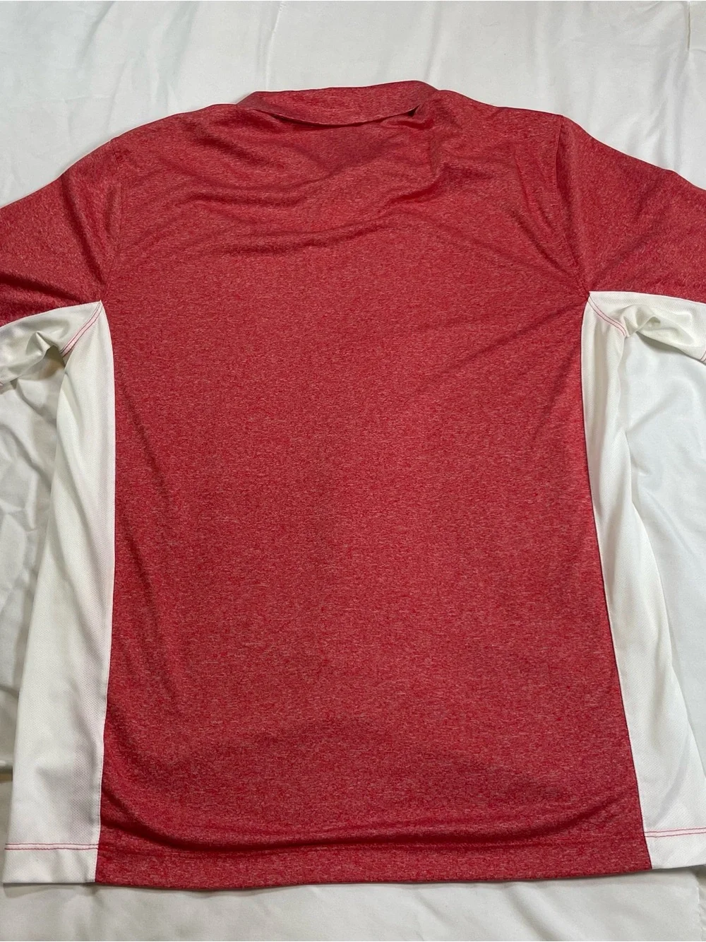 Nike Golf Tour Performance Dri-FIT Heather Red Polo Shirt Men’s Medium Golfcore